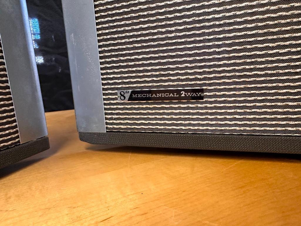 AKAI Model SS-50 Stereophonic Sound Portable Suitcase Speakers