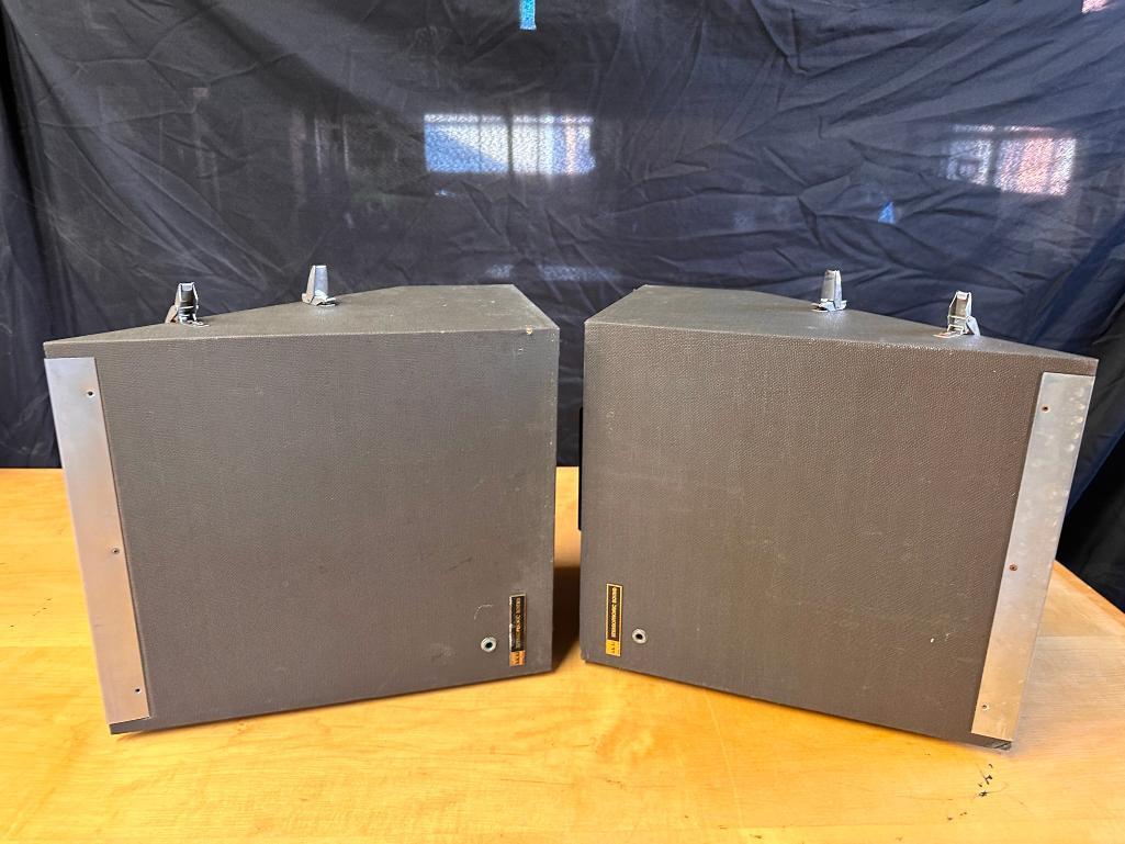 AKAI Model SS-50 Stereophonic Sound Portable Suitcase Speakers