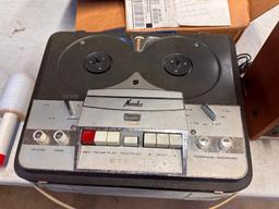 TEAC A-2300S Reel to Reel and Norelco Stereo Type FL 3534 A