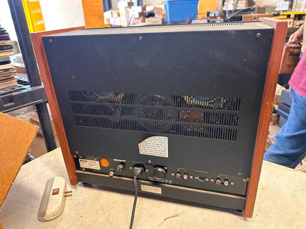 TEAC A-2300S Reel to Reel and Norelco Stereo Type FL 3534 A