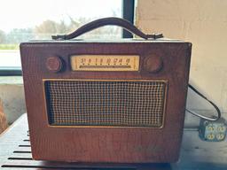 Lot of Three Vintage Radios, As-Is Condition
