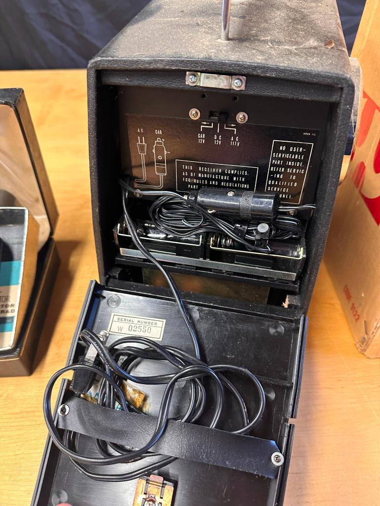(2) Teltron Solid State 8 Track Stereo Model WFMT-103 w/ Orig. Box, RCA Victor Model 3RG-61G