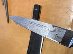 Wusthof Meat Cleaver and Paring Knife