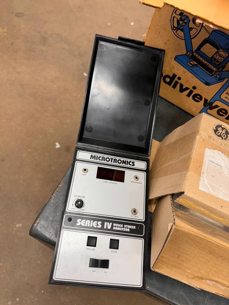 Large Group of Unsorted Electronics and Stereo Supplies, See Images