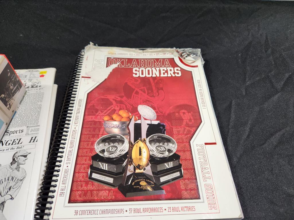 Assorted Books - Baseball, Oklahoma Sooners, etc