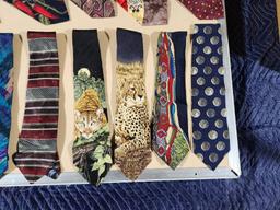 Lot of 14 Assorted Design Neck Ties