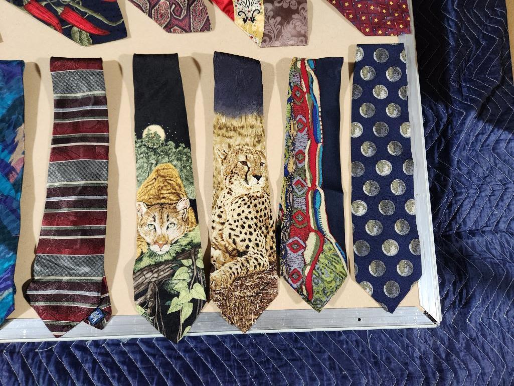 Lot of 14 Assorted Design Neck Ties