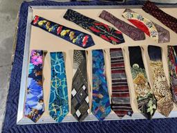 Lot of 14 Assorted Design Neck Ties