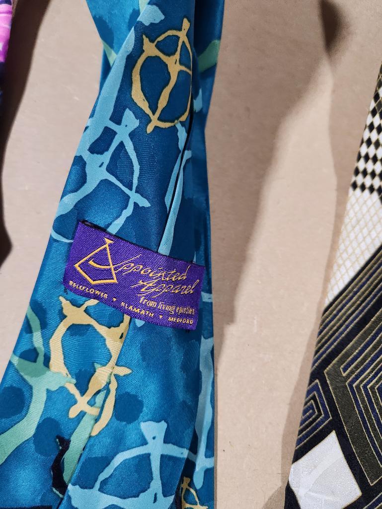 Lot of 14 Assorted Design Neck Ties