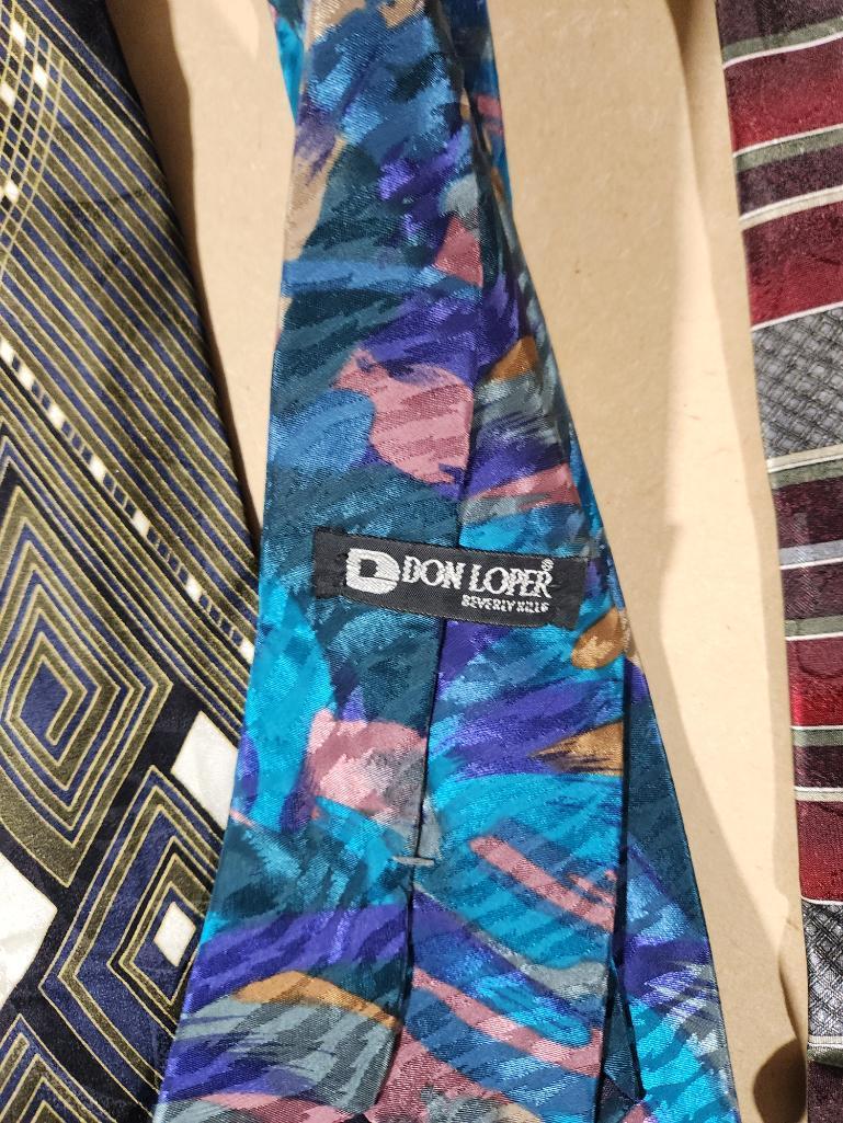 Lot of 14 Assorted Design Neck Ties