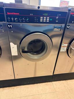 Speed Queen 20lb Commercial Washer - Model: SCN020JC2OU1001 - Working