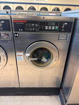 Speed Queen 30lb Commercial Washer - Model: SC30NC2OP60001 - Working