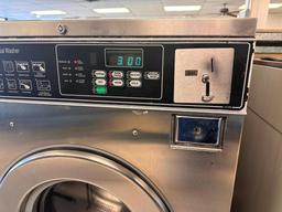 Speed Queen 27lb Commercial Washer, Model: SC27EC2OU10001 - Working