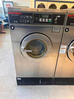 Speed Queen 30lb Commercial Washer - Model: SC30NC2OP60001 - Working