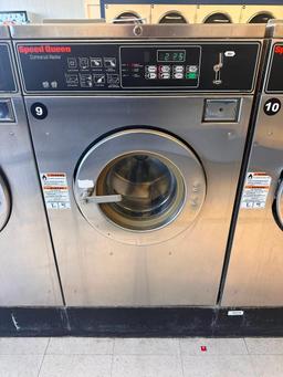 Speed Queen 30lb Commercial Washer - Model: SC30NC2OP60001 - Working