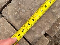 Pallet of 30+- Landscaping Blocks / Pavers, 10in x 8in x 3in,