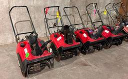 Group of Four, Toro CCR 2450 Snow Blowers, Needs Repairs
