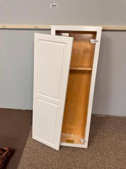 Wall Mount Cabinet w/ Broken Hinge