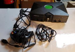 Original Xbox Console Model w/ Controller & Cables