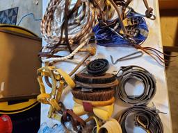 Misc Equestrian Supplies; Belts, Ropes, Brushes