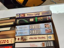 Assorted VHS Tapes - Lionel Trains, Titanic, etc