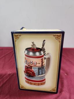 Anheuser Busch Collection Early Delivery Days Series 1956 Budweiser Beer Truck Stein