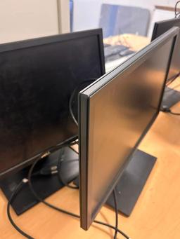 4 - DELL 22in Flat Panel Monitors, Model E2216Hf mfg. 2016