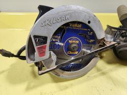 SkilSaw Circular Saw and Chicago Power Planer