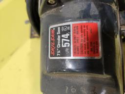 SkilSaw Circular Saw and Chicago Power Planer