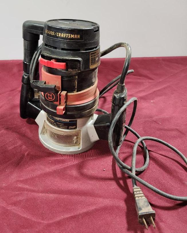 Sears Craftsman Router w/ Worklight, 2HP