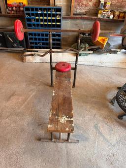 Old Shop-Made Workout Bench