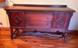 Antique Buffet Cabinet