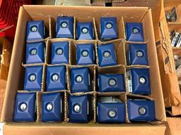 20 New Monarch Coin Boxes, No Keys, Key Code: 7MA-006891AG