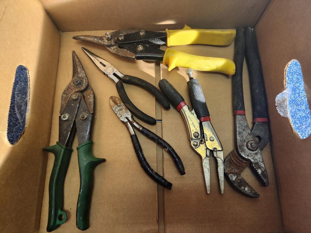 Misc. Pliers, Channel Locks, Snips