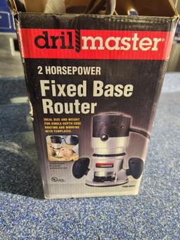 Drill Master Fixed Base Router
