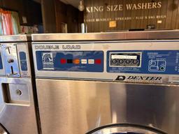 Dexter Thoroughbred 300 Double Load 20lb Commercial Front Load Washer, Model: WCH18AA