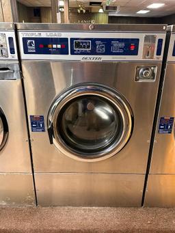 Dexter Thoroughbred 400 Triple Load, 30lb Commercial Front Load Washer, Model: WCL25AA