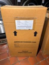 NEW, Unused Front Panel for American Changer Model AC-2225, Stainless Steel