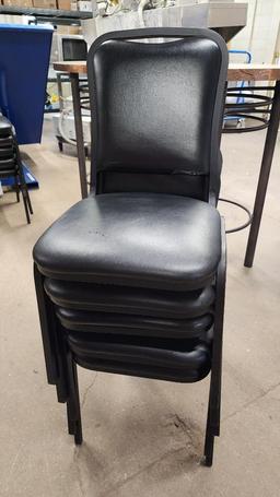 Lot of 5, MGI No. 108 Stack Chairs, Sold 5 x $