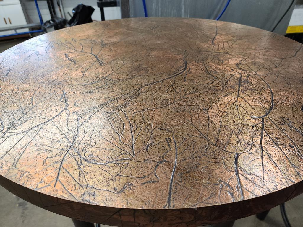 Lot of 2, High-Top Round Pub Tables, 42in H x 32in Dia. - Sold 2 x $