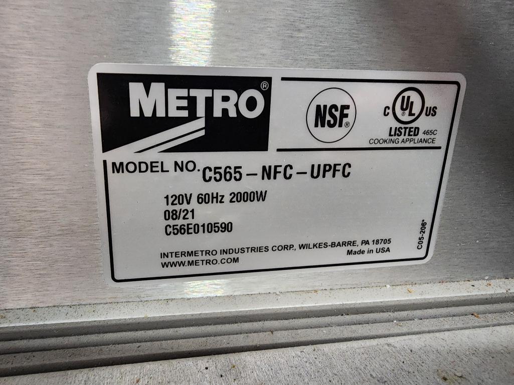 METRO Model C565-NFC-UPFC Mobile Heated Holding Cabinet