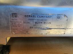 Berkel Model 827A-Plus 12in Manual Gravity Electric Meat Slicer