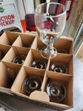 (9) Reidel degustazione Red Wine Glasses, Crystal, 19-3/4oz No. 0489/0