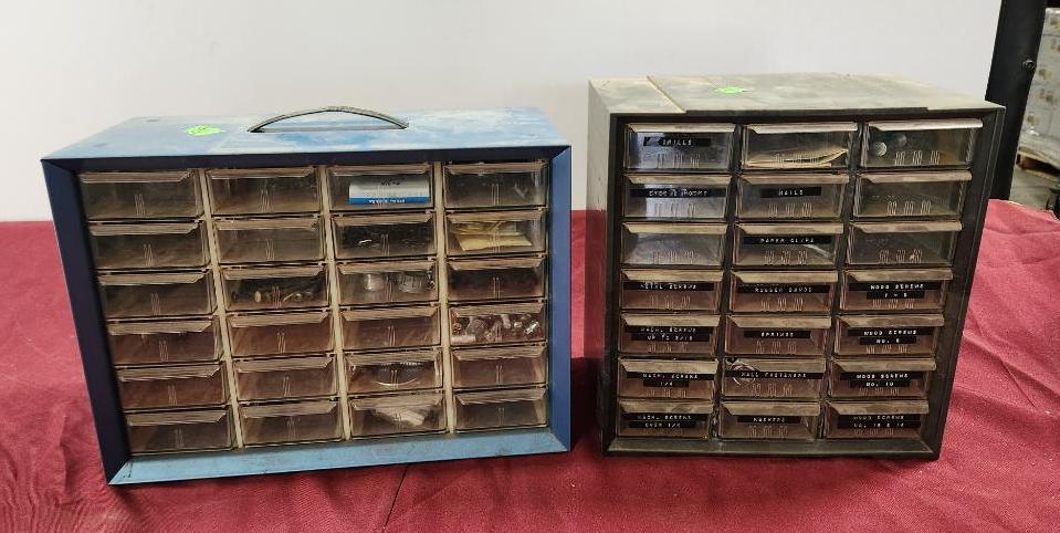 Lot of 2 Drawer Storage Organizers