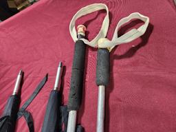 Samurai Sword Style Umbrellas & Ski / Hiking Poles