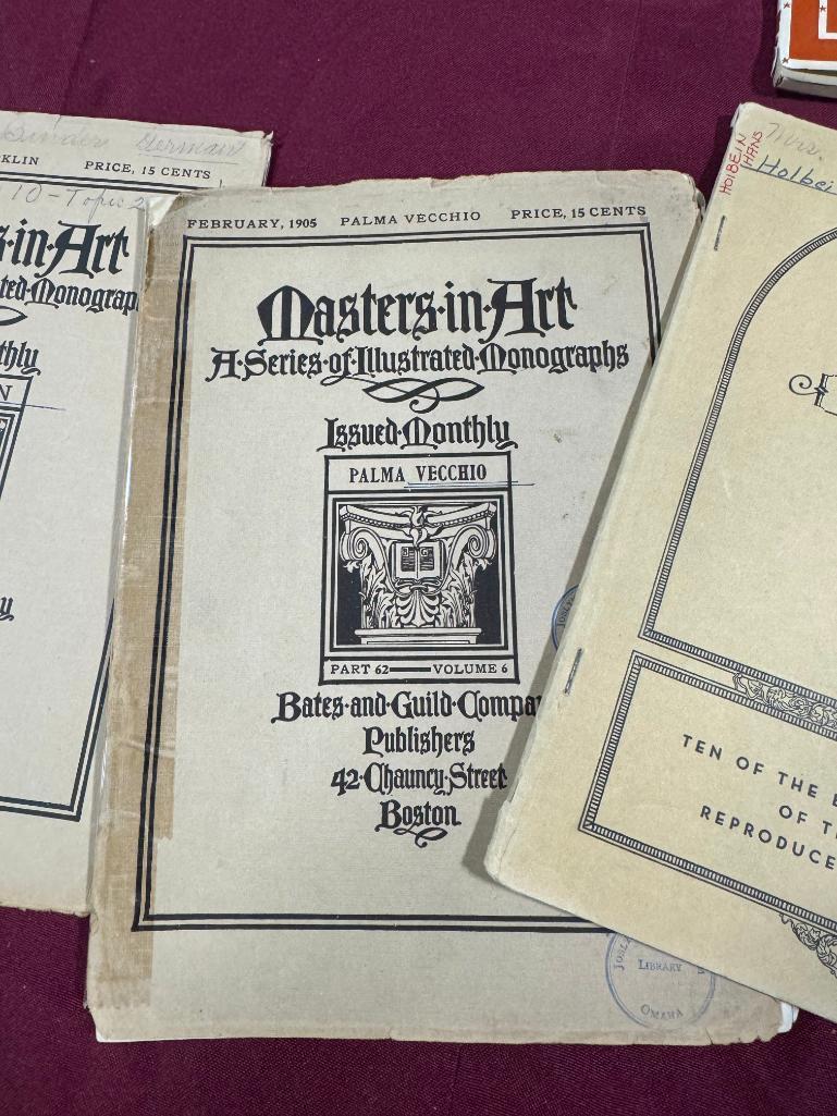 Vintage Books - Masters in Art Magazines & More