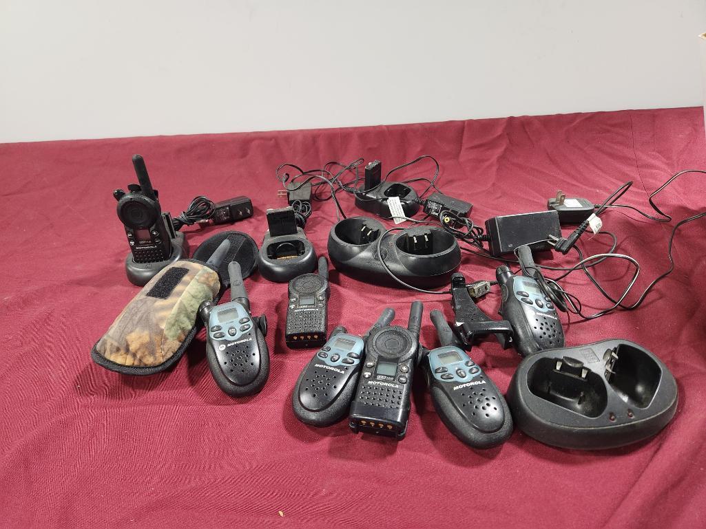 Large Group of Walkie Talkies