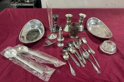 Group of Silverware & Tableware