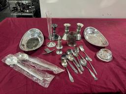 Group of Silverware & Tableware