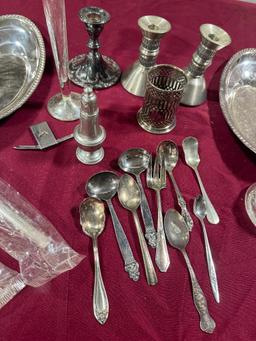 Group of Silverware & Tableware